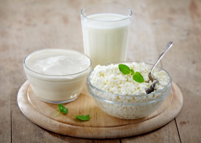 в каких продуктах содержится кальций